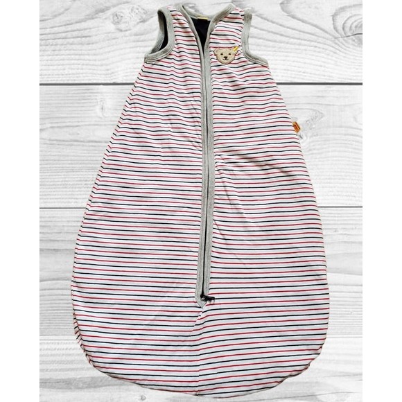 Steiff Baby Schlafsack Sleeping Sleep Sack 90‎ Cm Newborn Zip Cozy Bear C… - Picture 1 of 7